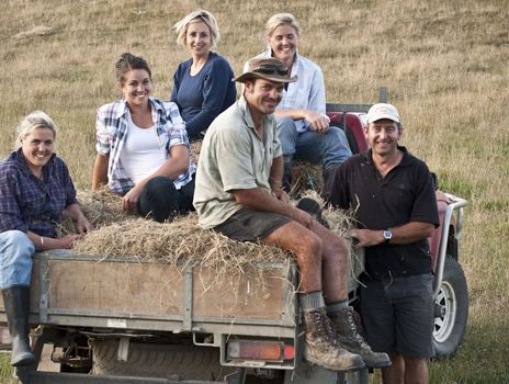 Jeffrey Bradley at Whenuanui Farm, Auckland, New Zealand